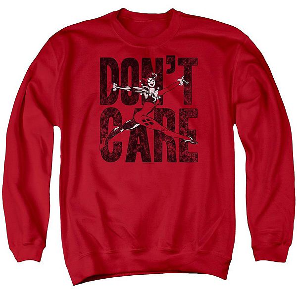 

Толстовка adult crewneck justice league of america dont care Licensed Character