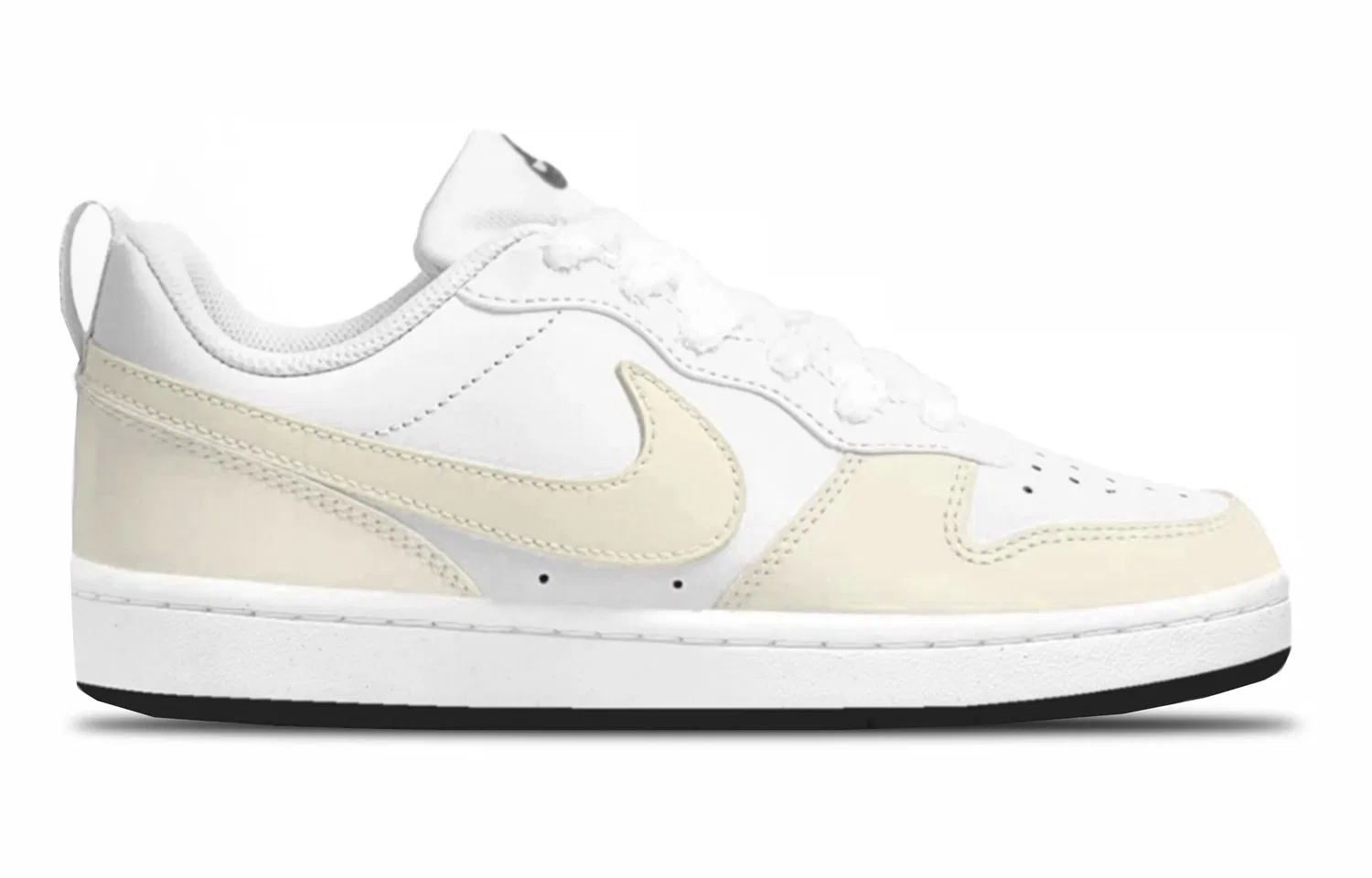 Кроссовки для скейтбординга Court Borough 2 Kids, унисекс Nike, Yellow — фото 3