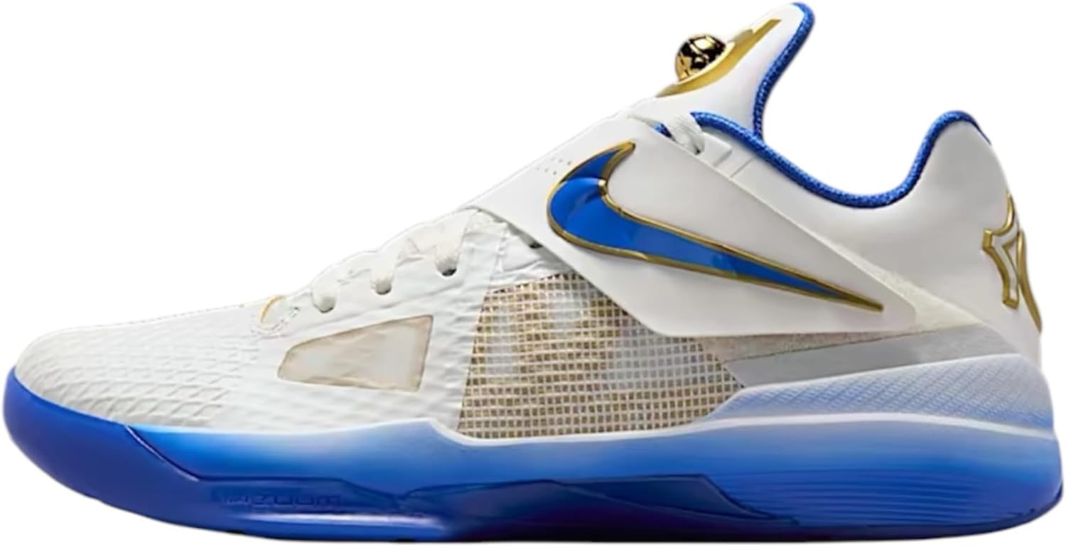 

Мужские баскетбольные кроссовки Nike Zoom KD 4, Summit White/Hyper Royal/Metallic Gold