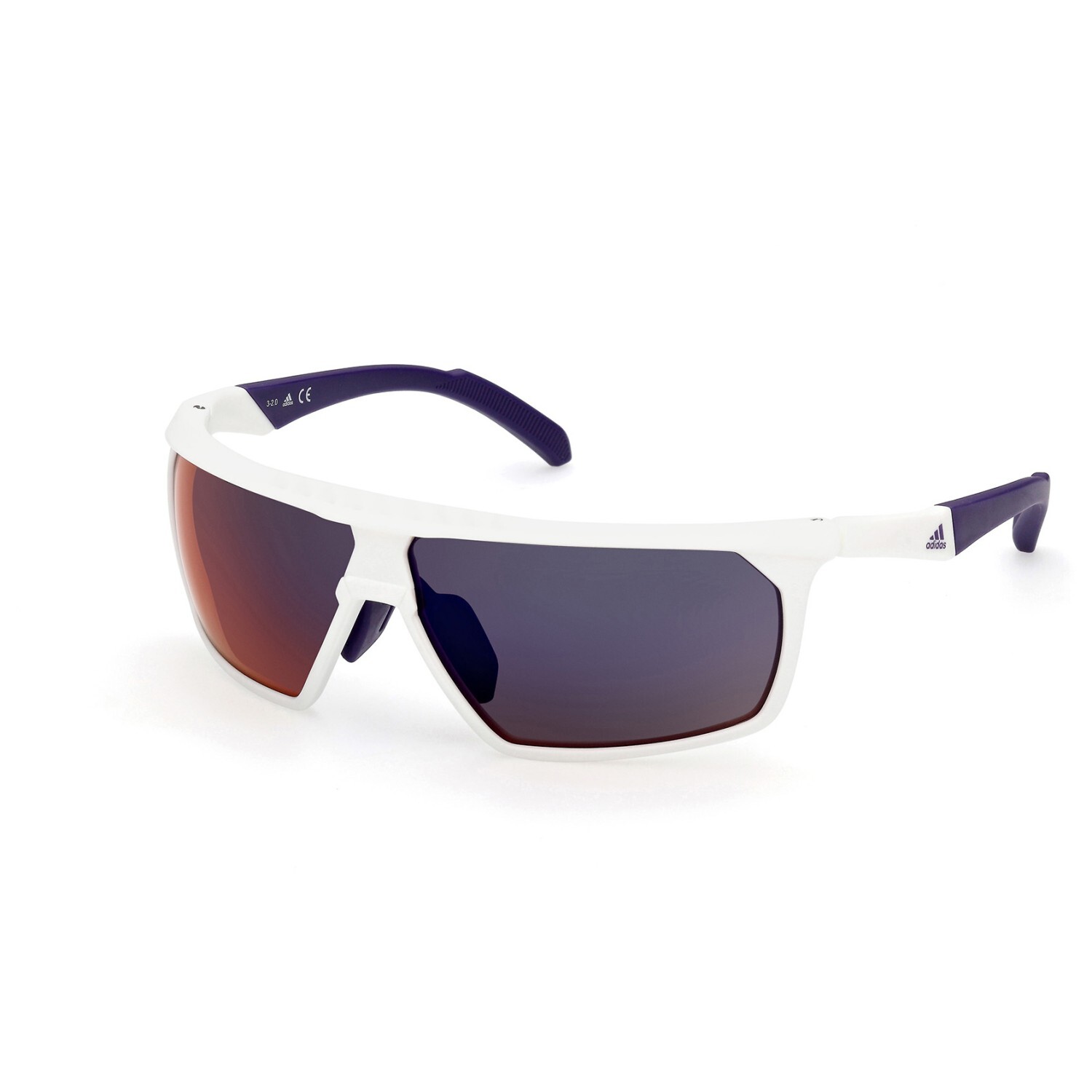 

Велосипедные очки Adidas SP0030 Mirror Cat 3, белый, Серый, Велосипедные очки Adidas SP0030 Mirror Cat 3, белый