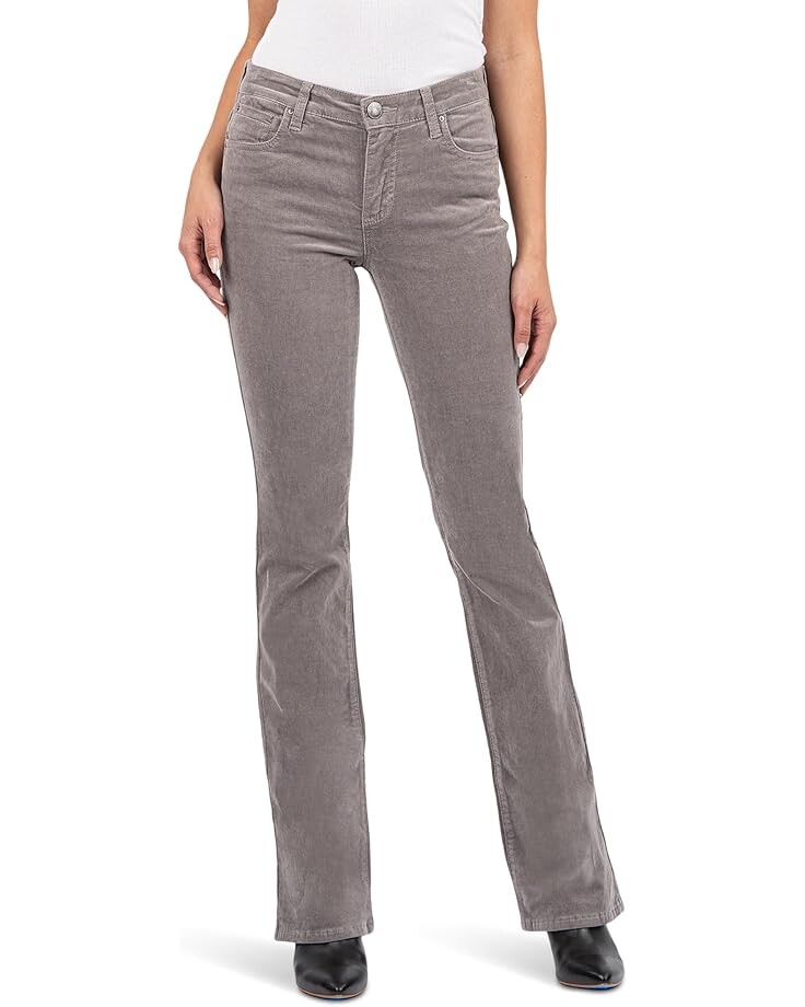 

Брюки KUT from the Kloth Karen Baby Bootcut, цвет Concrete