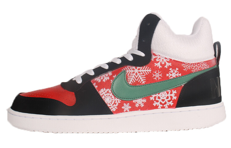 

Кроссовки Nike Court Borough Skateboarding Shoes Men High-top Black/white, черный