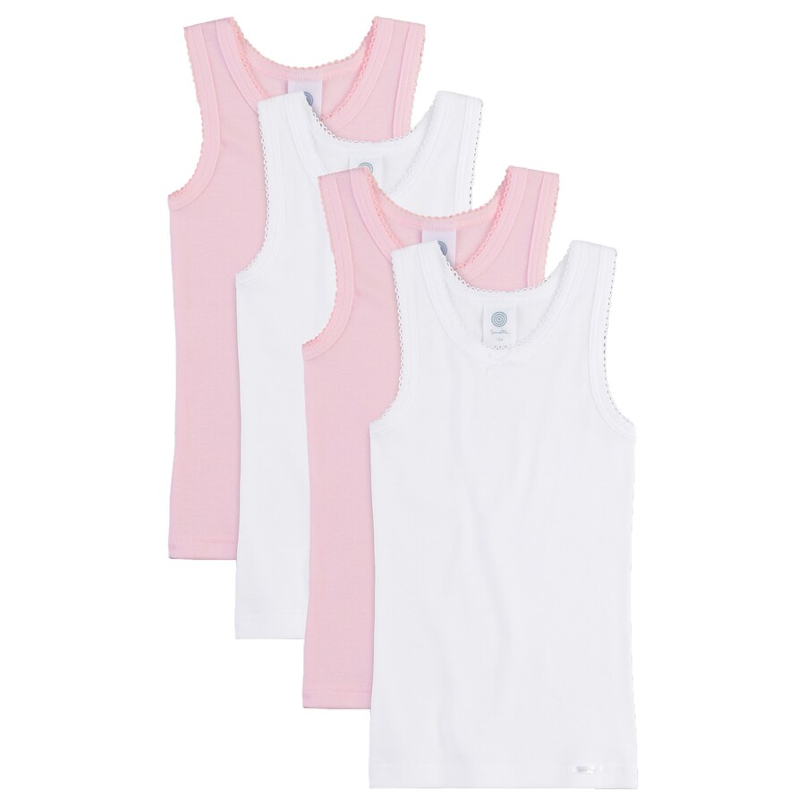 

Майка SANETTA, цвет Pastel pink/White