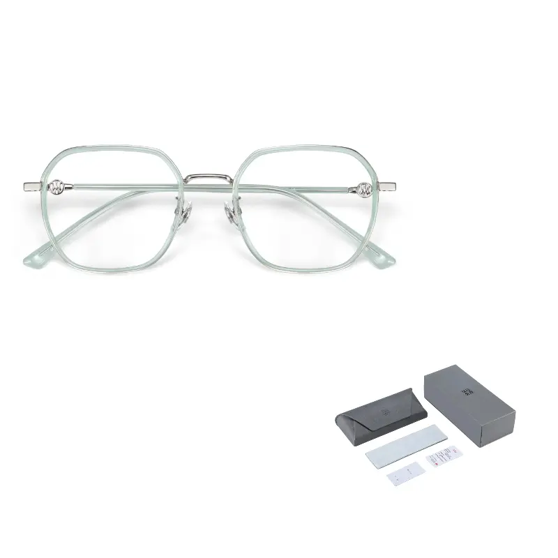 

Wood Premium Унисекс оправа для очков, Milk Green