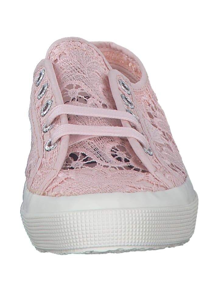 Кроссовки на шнуровке Superga, цвет pink ish/favorio — фото 4