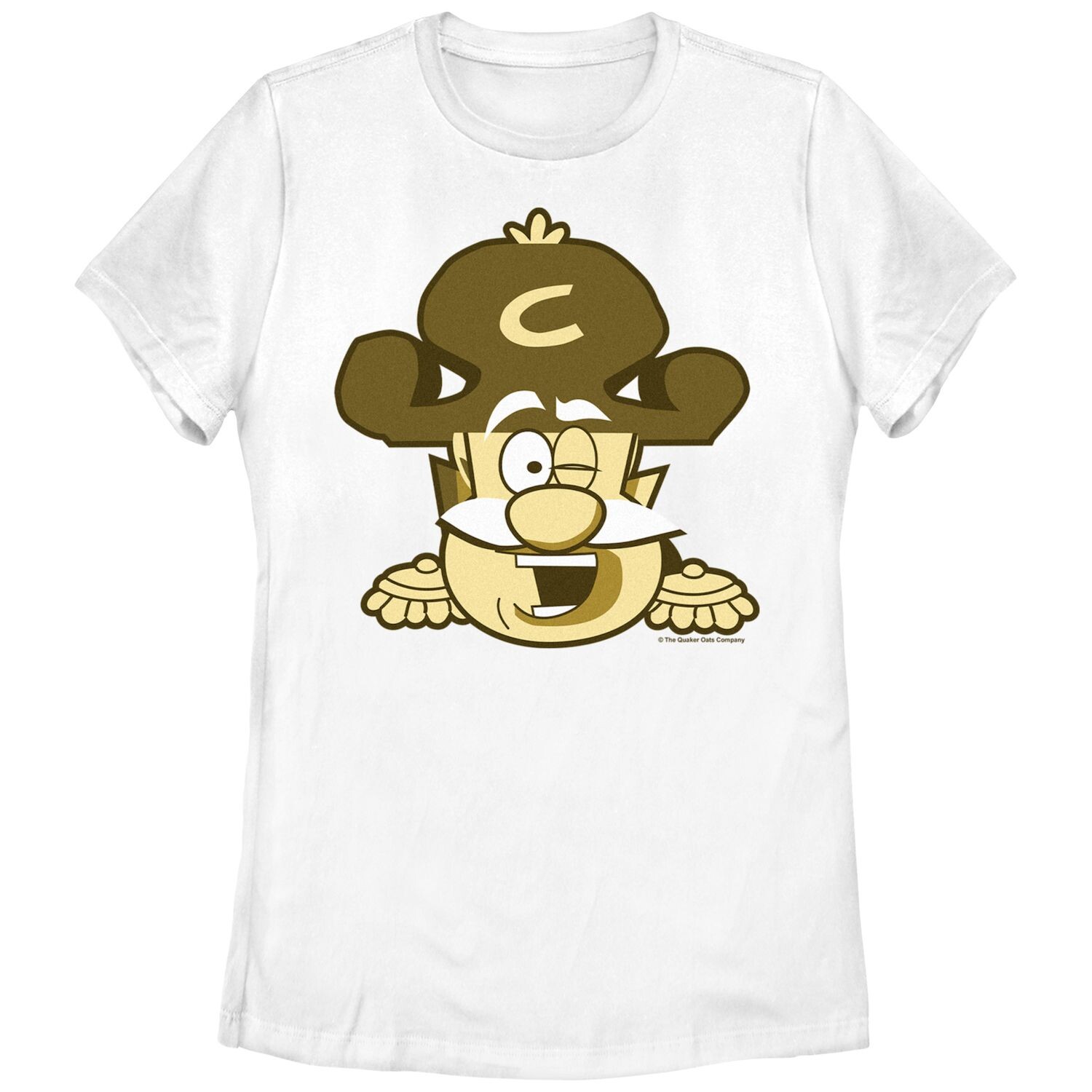 

Футболка с изображением капитанской головы Captain Crunch Big Sepia для юниоров Licensed Character