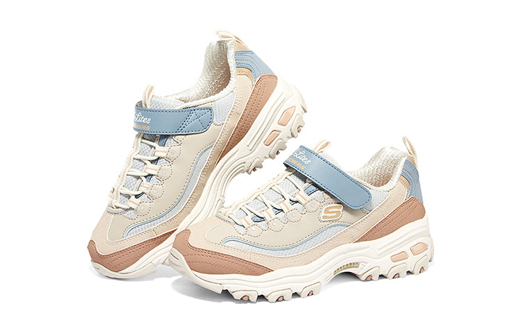Кроссовки (GS) Skechers D'Lites 302526L-NTLB, коричневый — фото 4