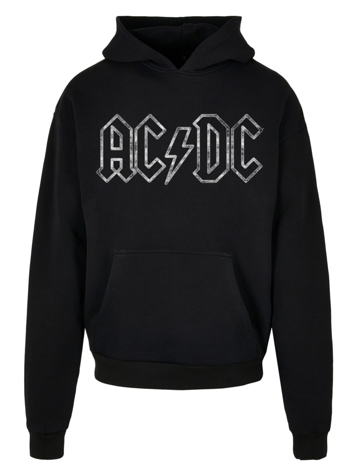 

F4NT4STIC Худи Ultra Heavy с логотипом ACDC Jagged черного цвета
