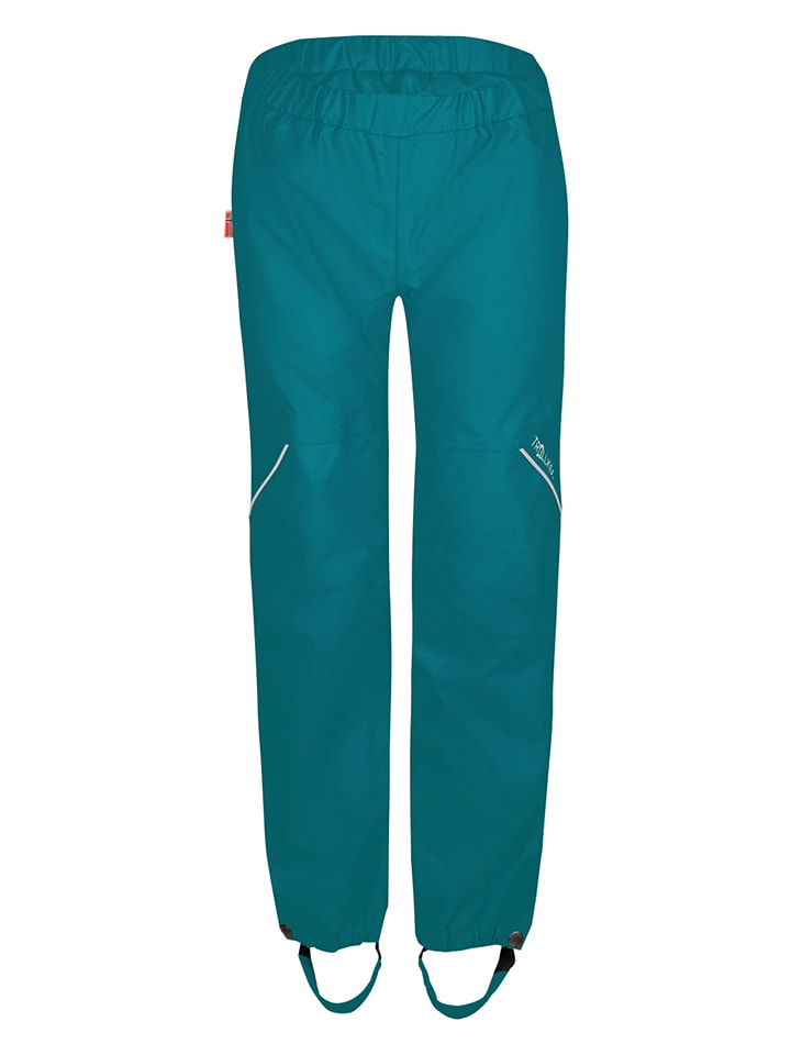 

Дождевые брюки Trollkids Regenhose Lofoten, бирюзовый