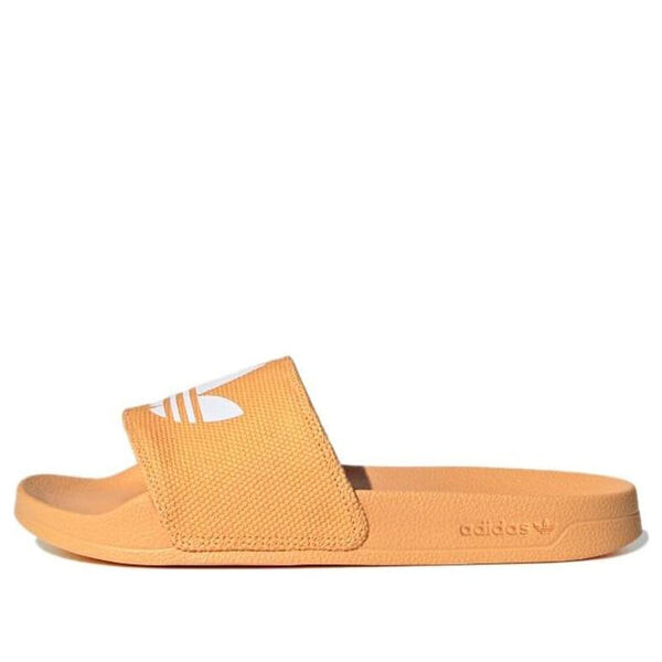Тапочки adilette lite slide 'hazy orange' Adidas, оранжевый