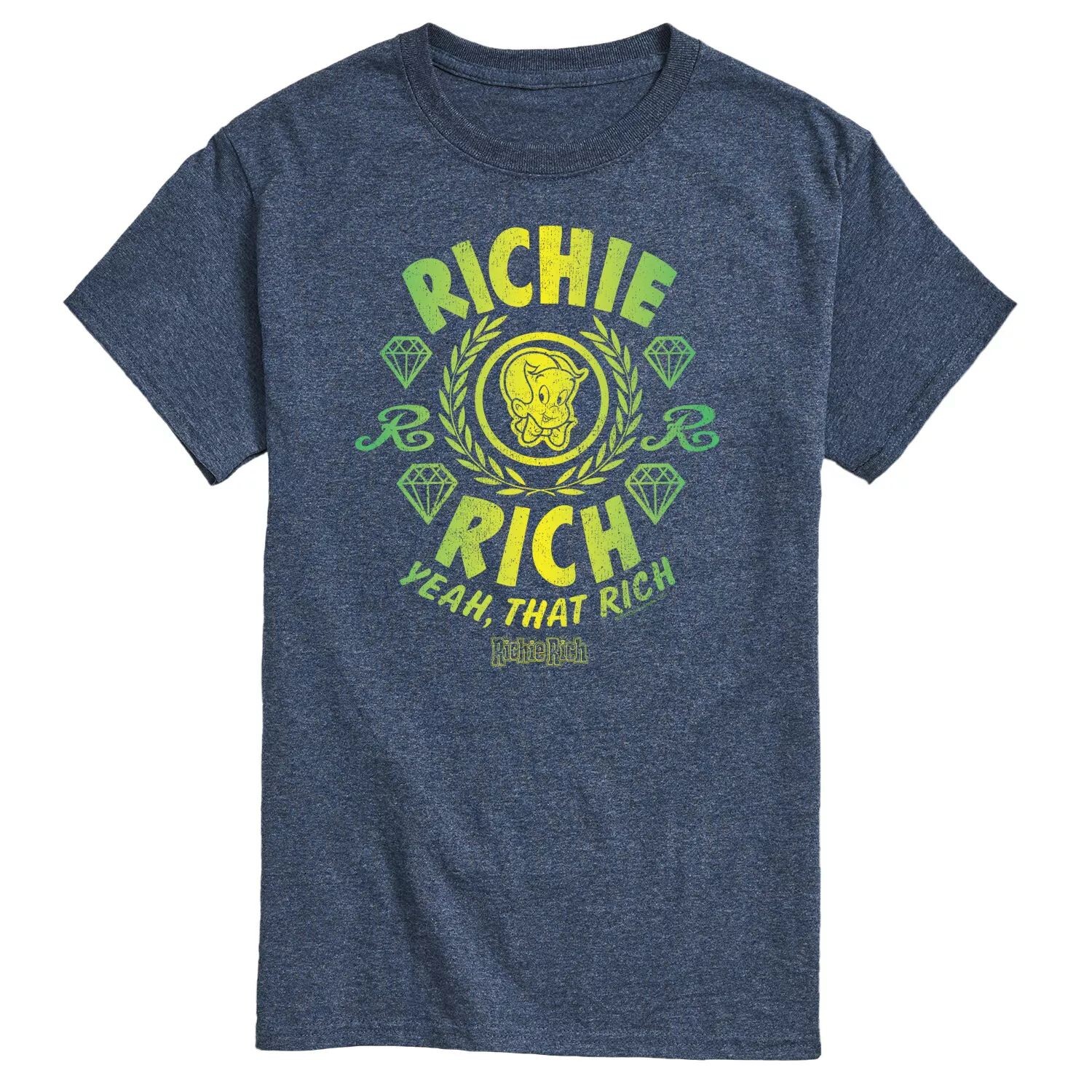 

Мужская футболка Richie Rich Yeah That Rich с рисунком Licensed Character