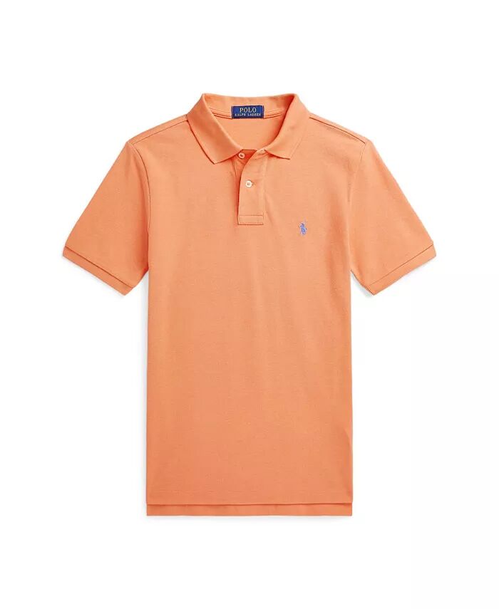 

Рубашка-поло из хлопковой сетки для больших мальчиков Classic Fit Polo Ralph Lauren, красный