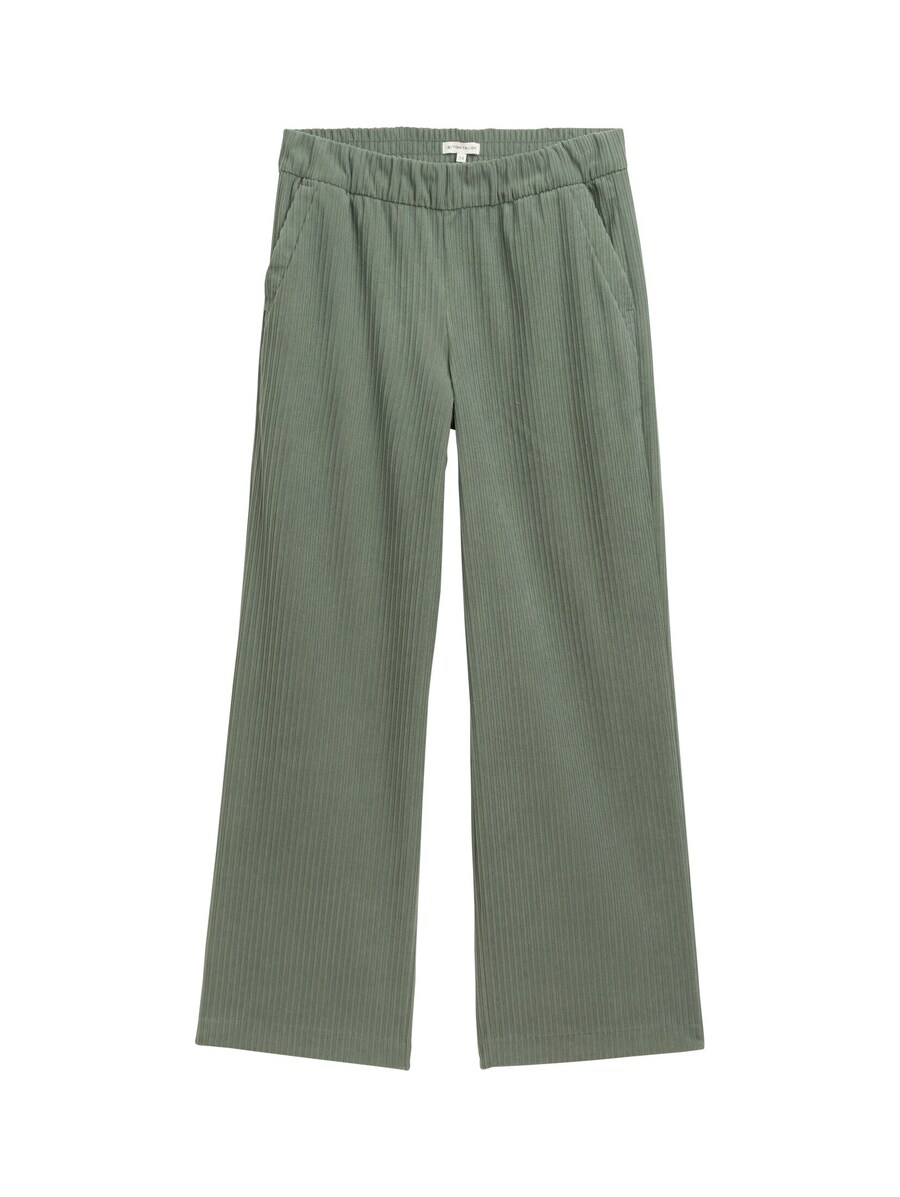 

Тканевые брюки TOM TAILOR Loose fit Pants, зеленый