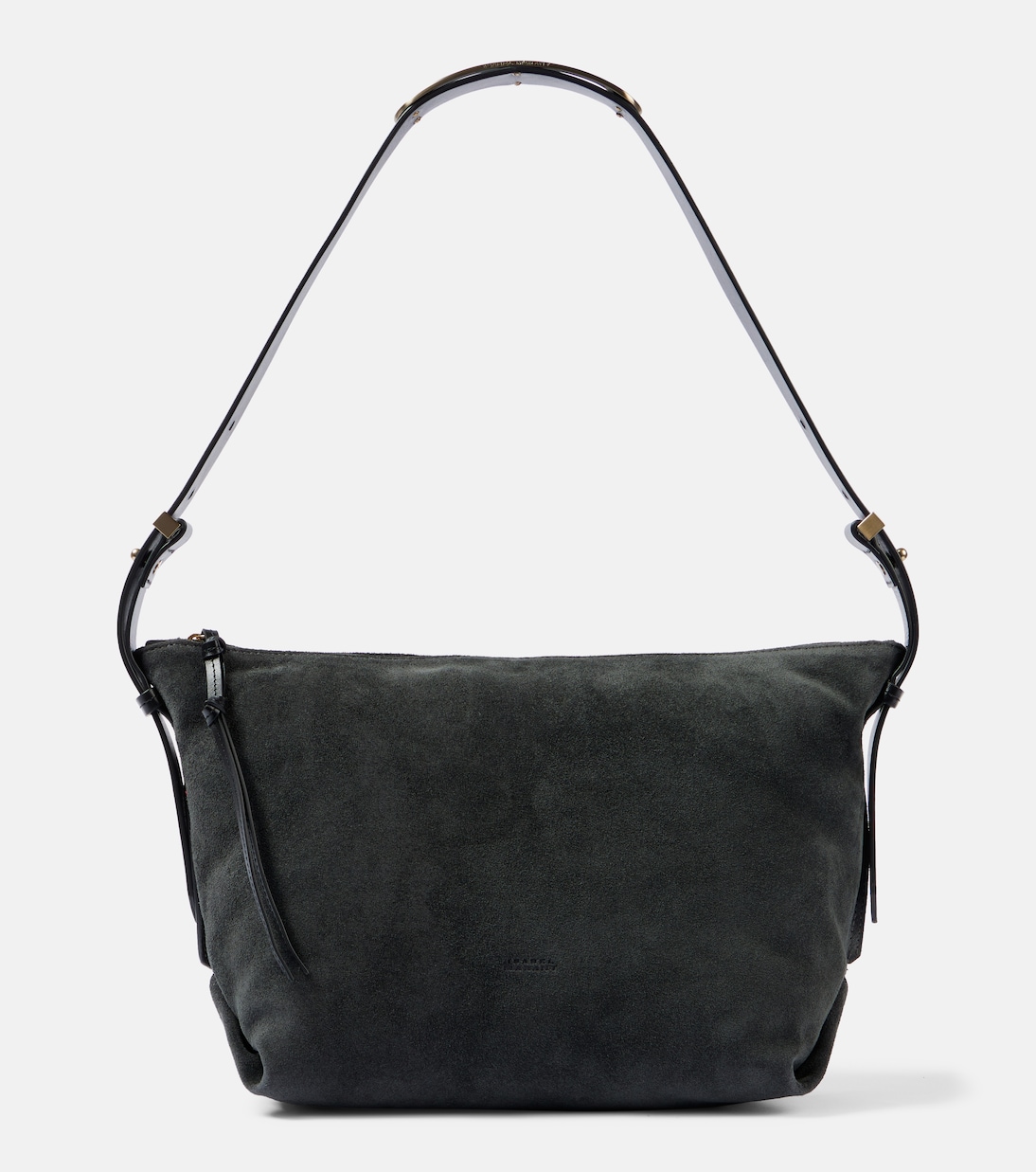 

Сумка через плечо из замши Leyden Isabel Marant, Anthracite