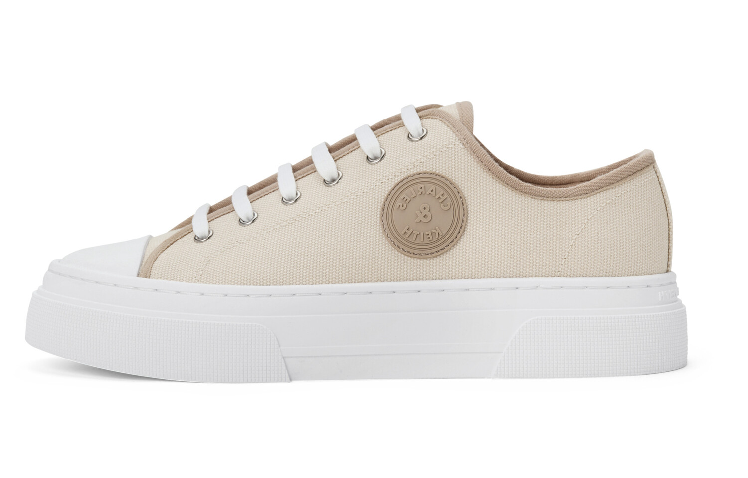 

Кроссовки CHARLES&KEITH Skateboarding Shoes Women's Low-top Taupe Taupe, коричневый