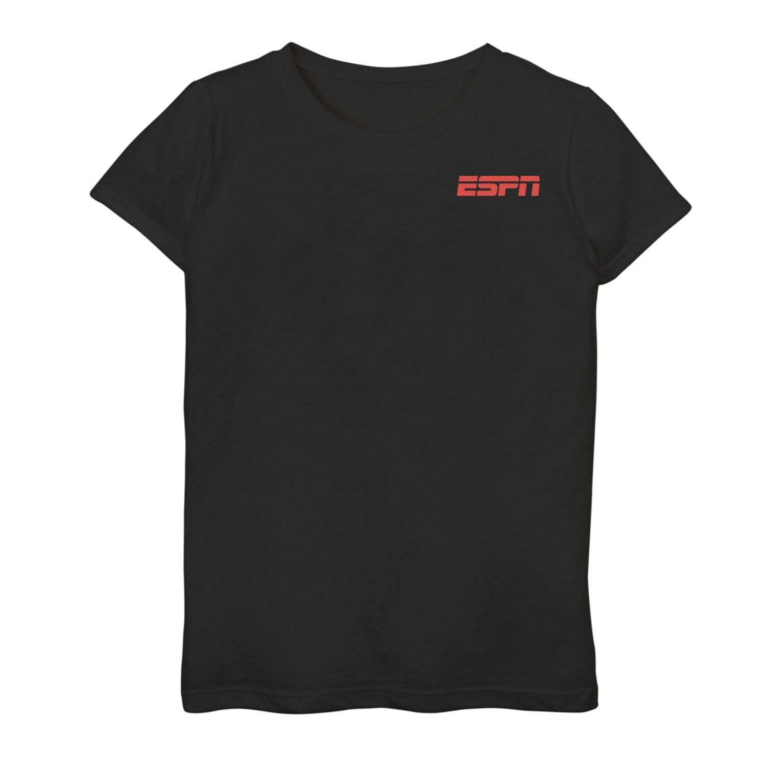 

Красная футболка ESPN с логотипом на левой груди и рисунком для девочек 7–16 лет Licensed Character, Красный, Красная футболка ESPN с логотипом на левой груди и рисунком для девочек 7–16 лет Licensed Character