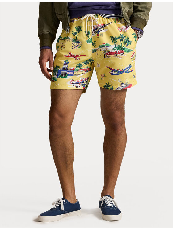 

Классические шорты для плавания 710963324002 Polo Ralph Lauren, желтый