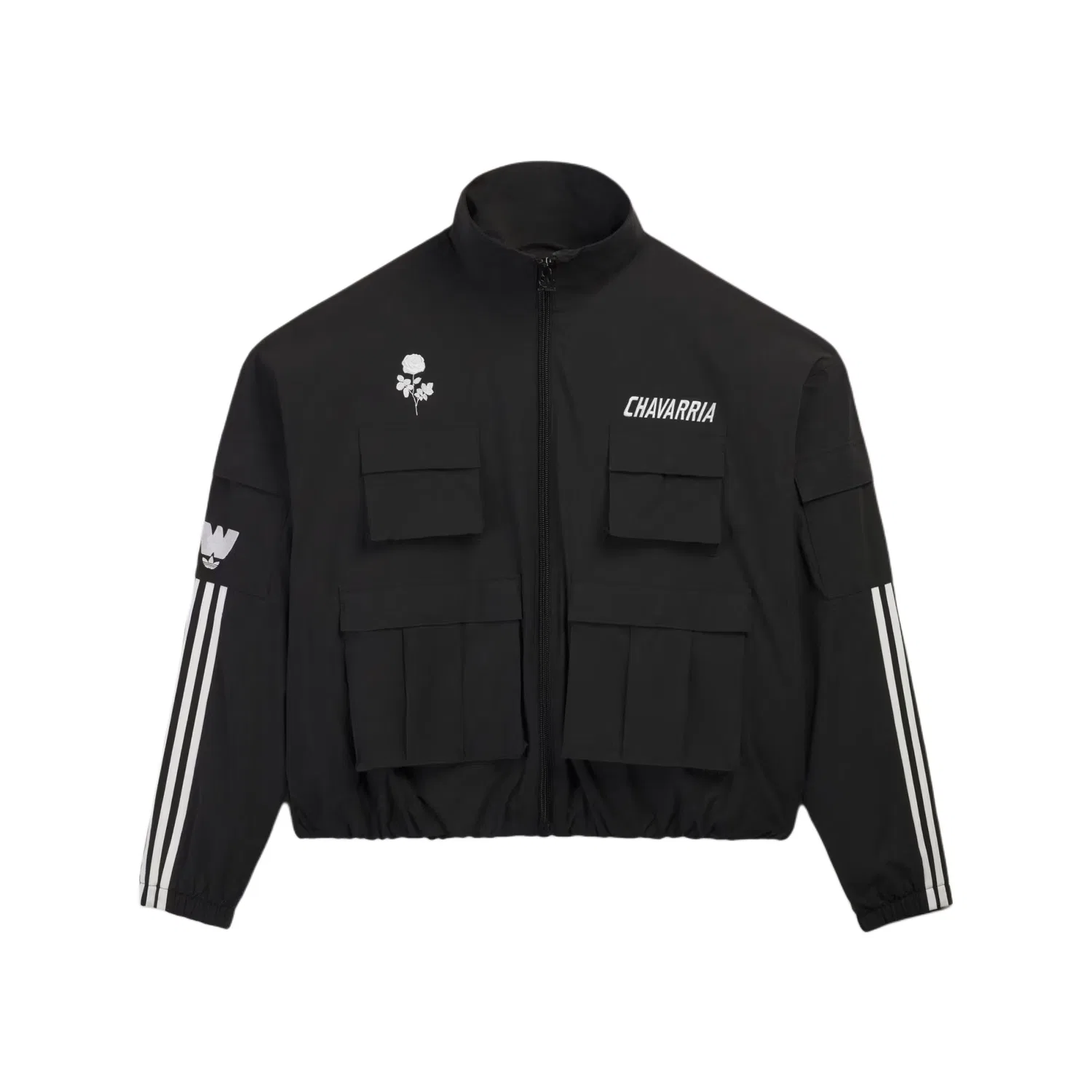 Куртка Adidas Originals x Willy Chavarria Track, черный — фото 2