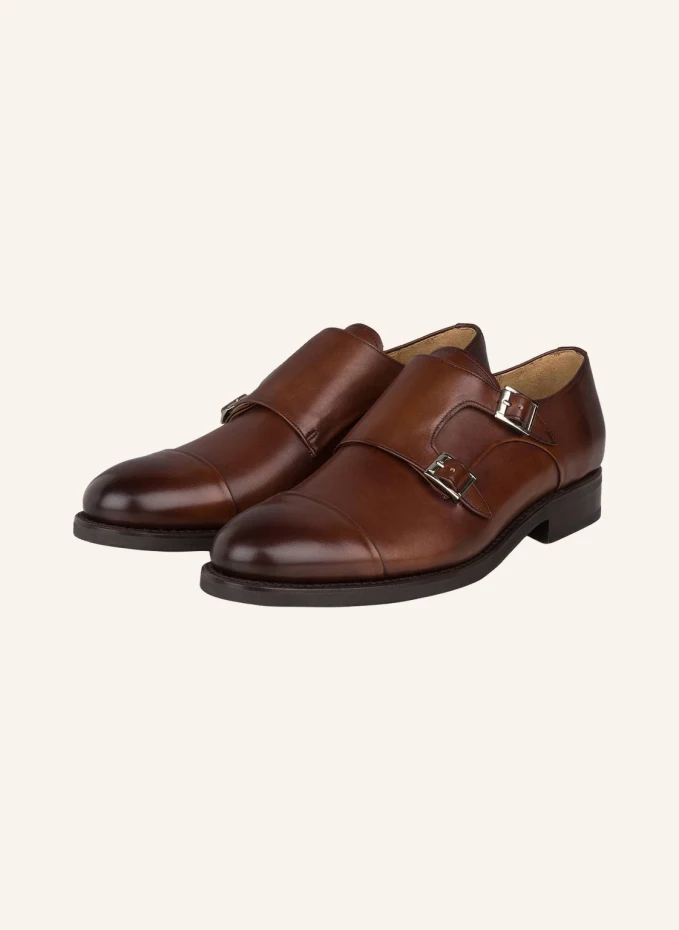 

Двойные монахи clyde Cordwainer, коричневый