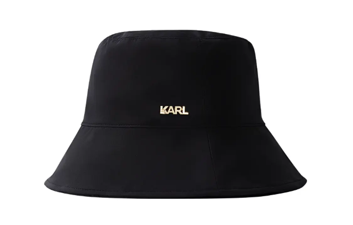 

KARL LAGERFELD / Karl Lagerfeld Jeans Ковшовая шляпа из полиэстера унисекс черная, Black