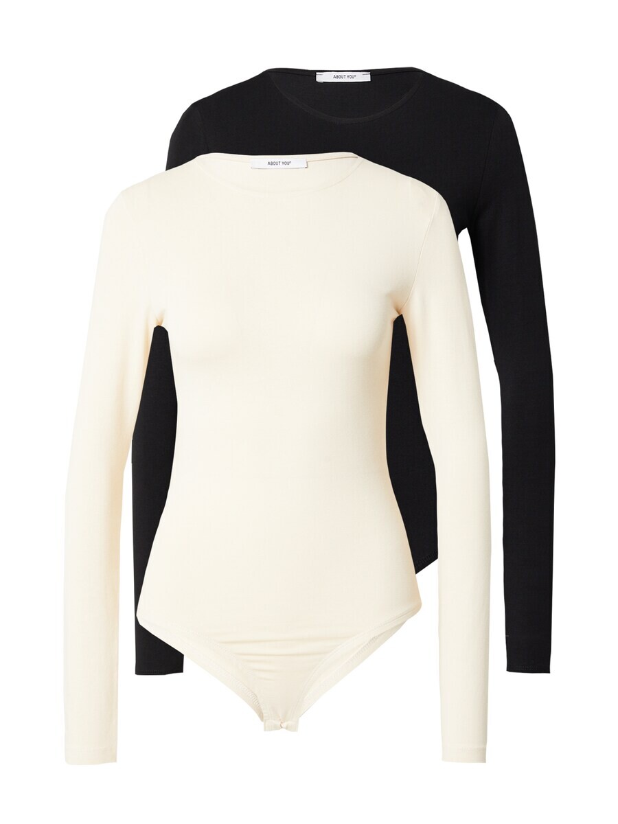 

Лонгслив About You 2ER PACK LULU BODY, бежевый/черный