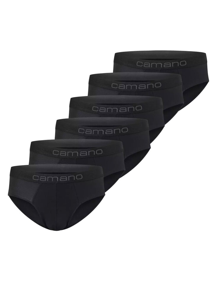 

Трусы camano Slip 6er Pack, черный