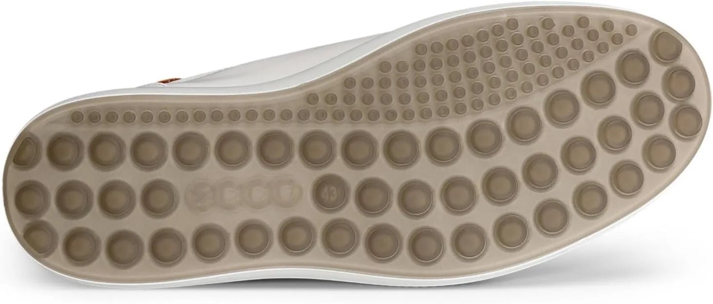 Мужские низкие кроссовки ECCO Soft 7, белый — фото 4