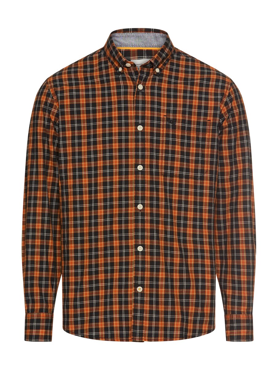 

Рубашка на пуговицах классического кроя CAMEL ACTIVE, Cognac