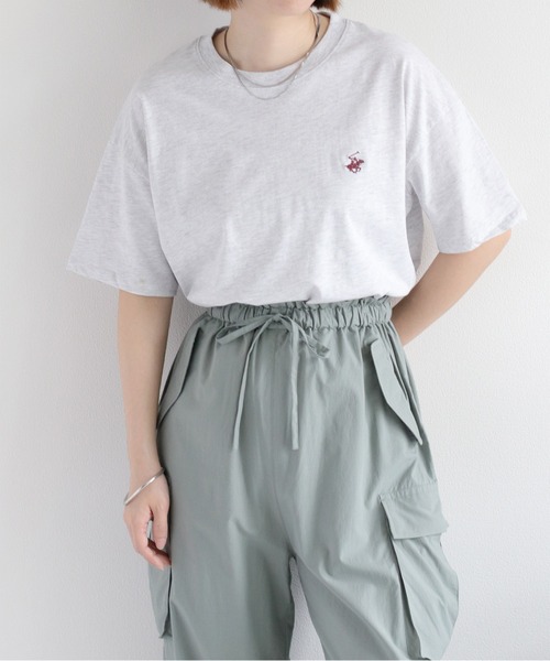 

Футболка с коротким рукавом, с вышитым логотипом BEVERLY HILLS POLO CLUB