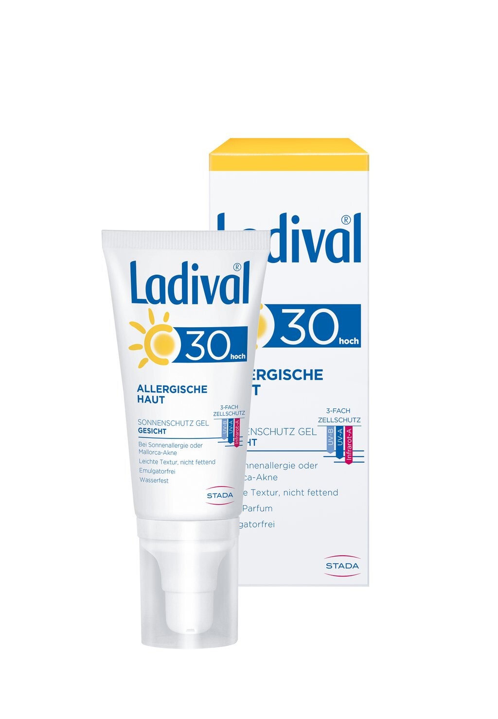 

Защита от солнца SONNENSCHUTZ ALLERGISCHE HAUT SONNENSCHUTZ FÜR DAS GESICHT, LSF Ladival