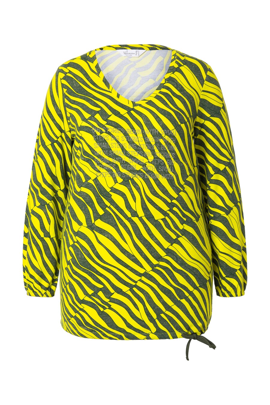 

Лонгслив MIAMODA Shirt, цвет reed/grass green
