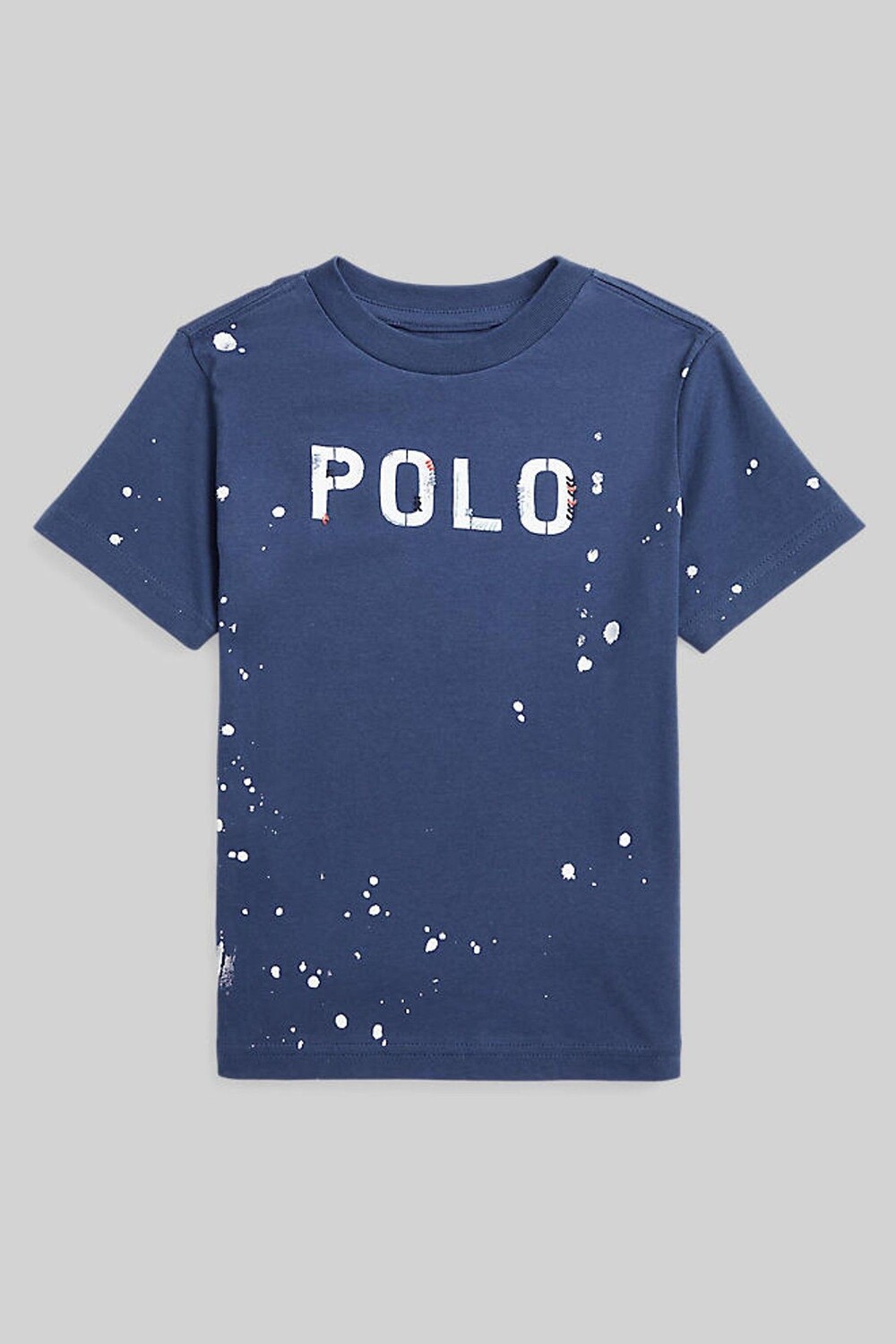 

Рубашка-поло для мальчика темно-синего цвета с логотипом Polo Ralph Lauren, синий