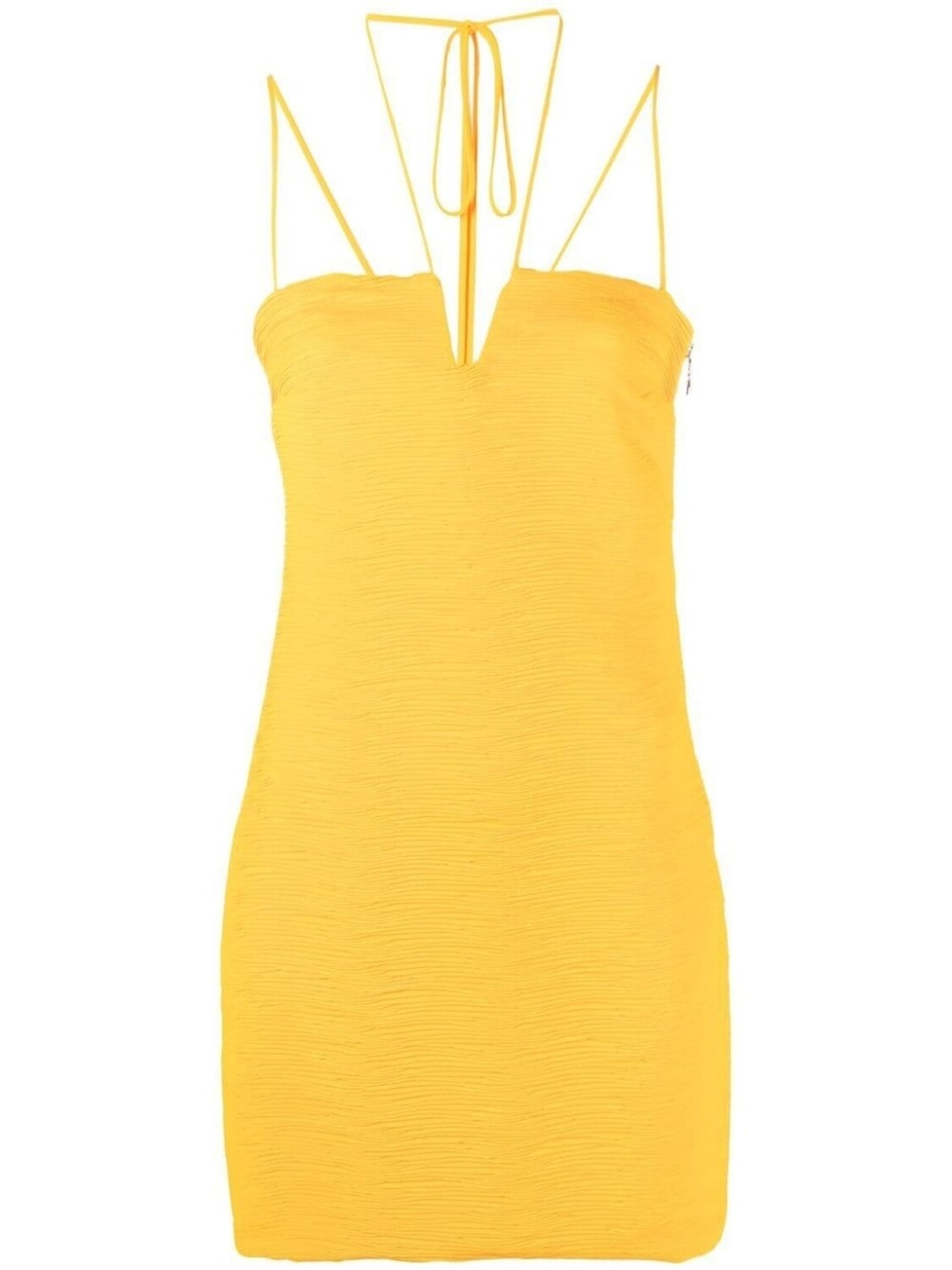 

Patrizia Pepe fitted mini dres, оранжевый