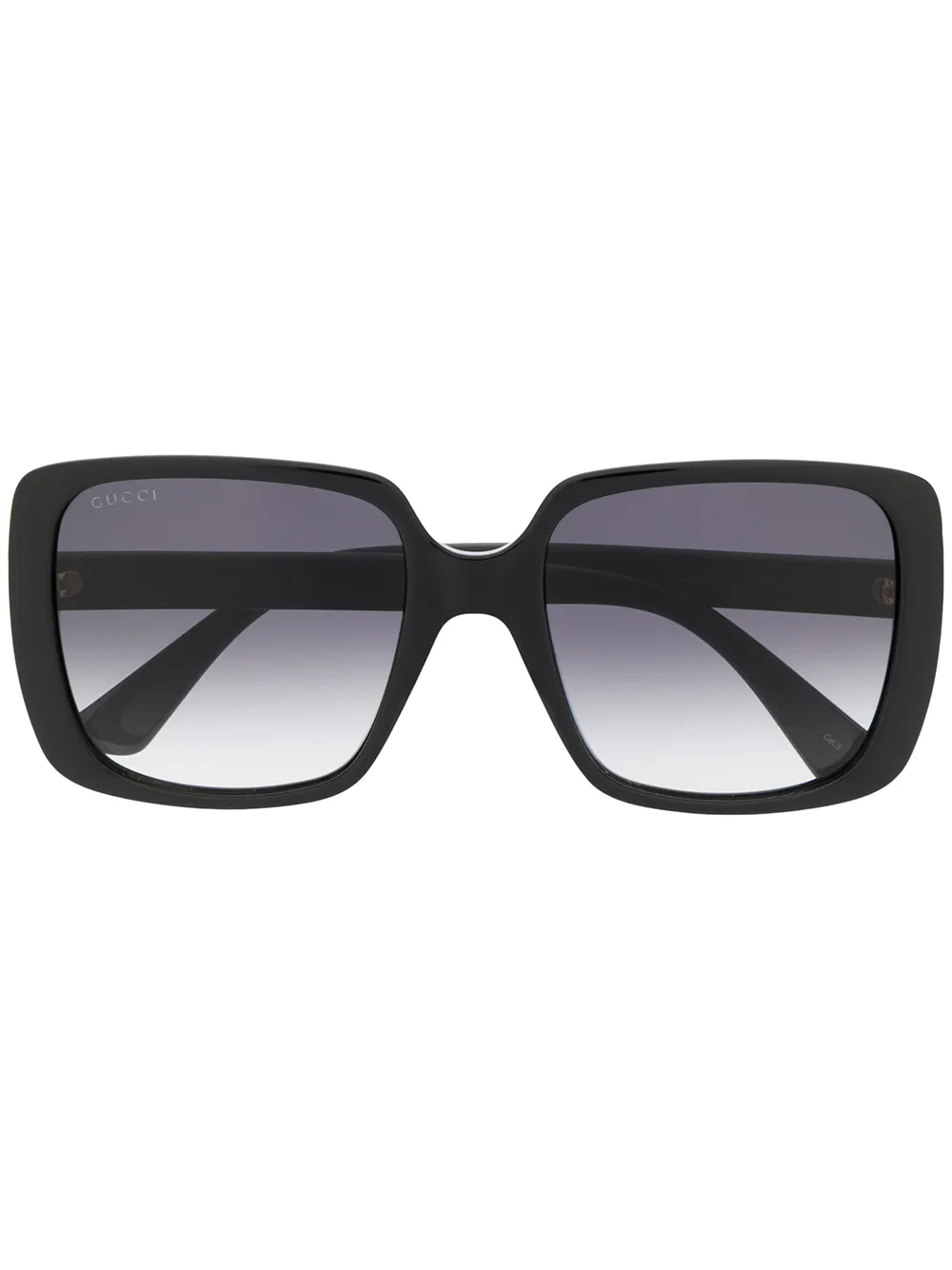 

Солнцезащитные очки в квадратной оправе Gucci Eyewear, черный