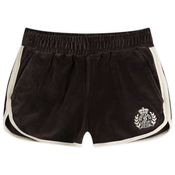 

Шорты велюровые Ny Crest Sporty & Rich, бежевый