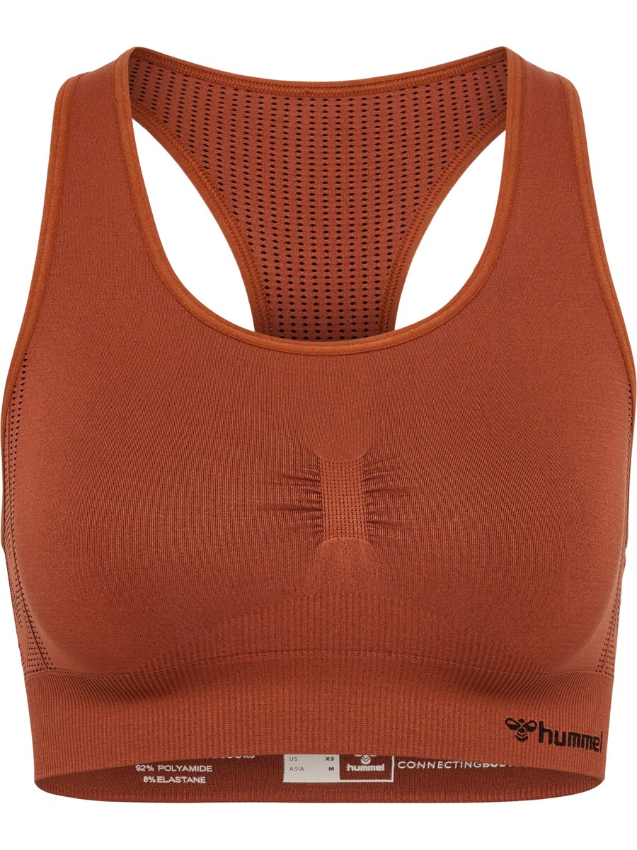 

Спортивный бюстгальтер без косточек Hummel, цвет Chestnut brown