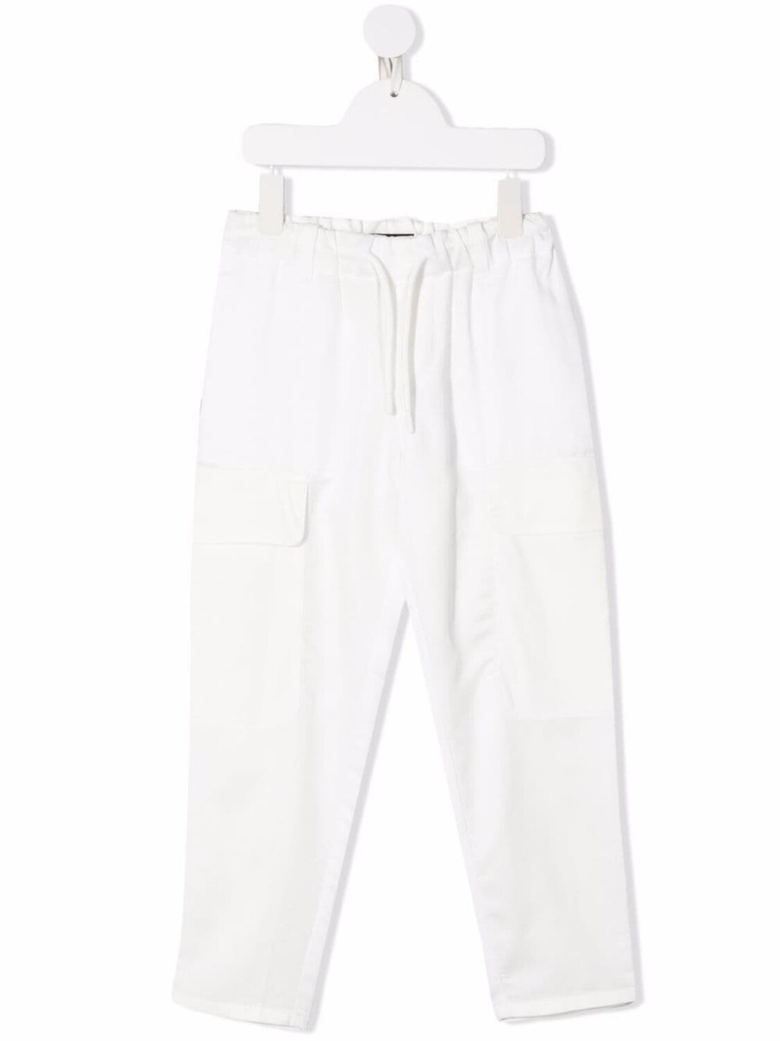 

Emporio Armani брюки с кулиской, белый