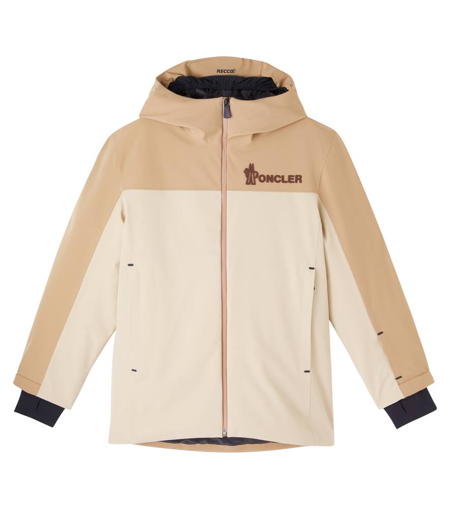

Техническая лыжная куртка Logo Moncler Grenoble Enfant, Beige