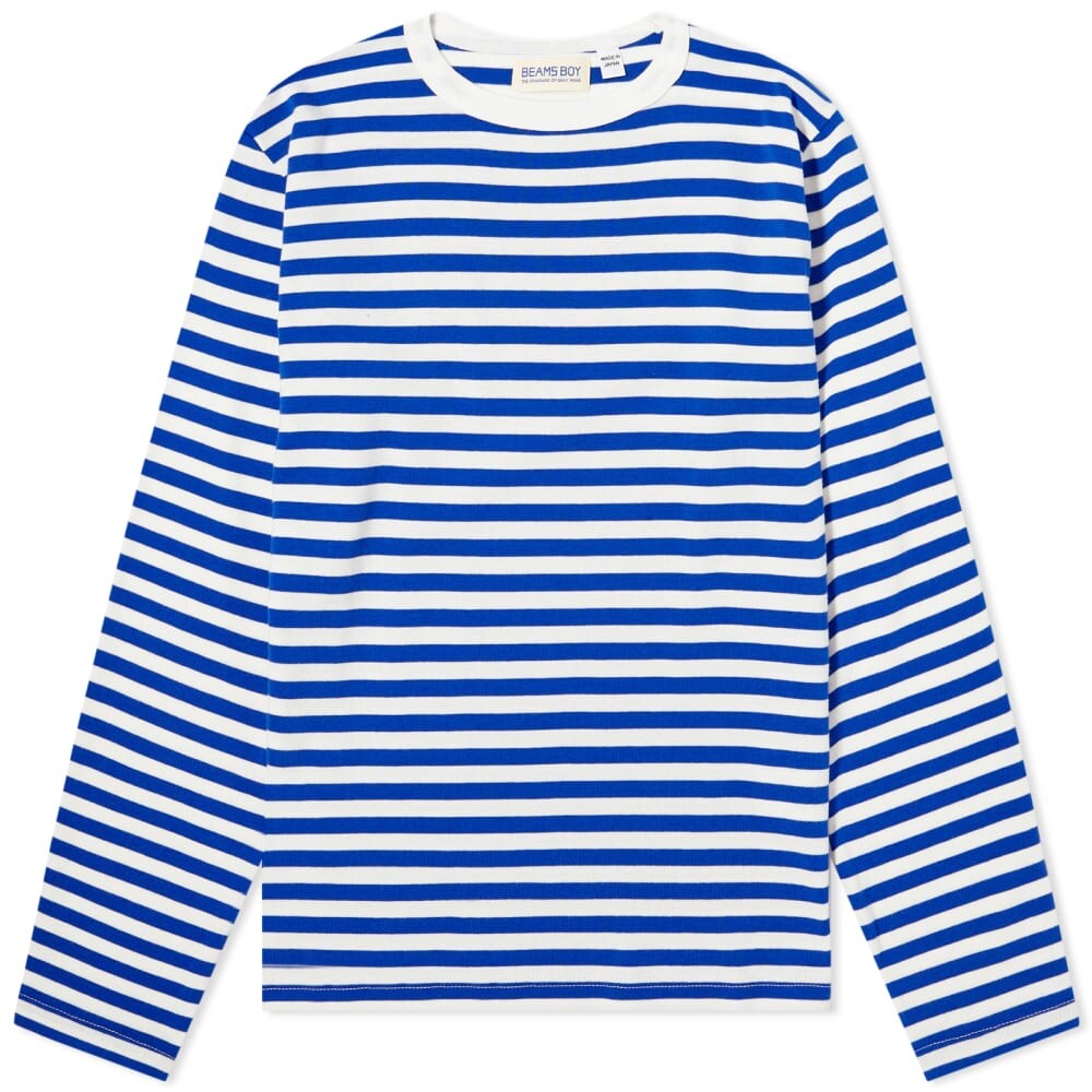 

Футболка в полоску с длинными рукавами Beams Boy