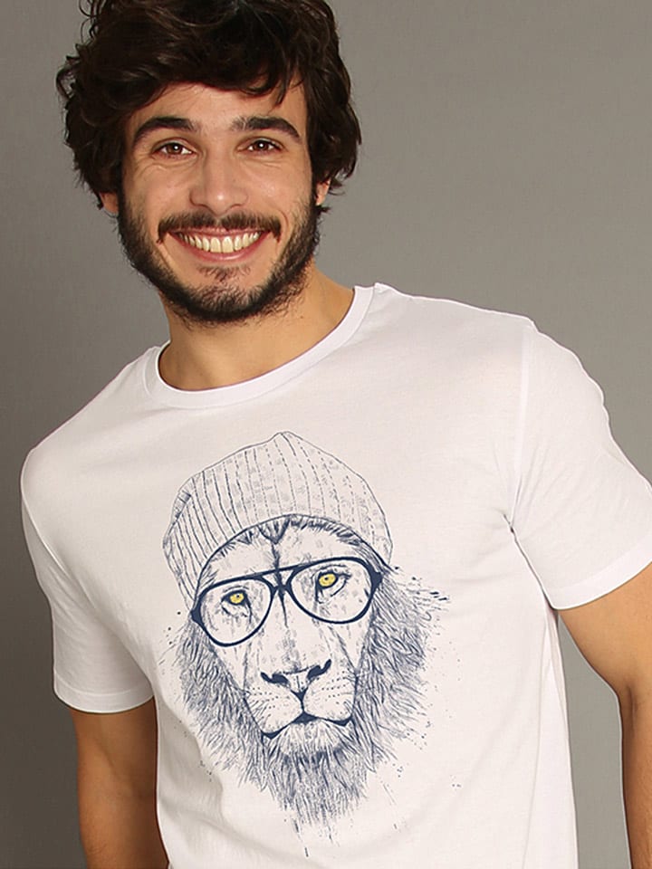 

Футболка Cool Lion WOOOP, белый