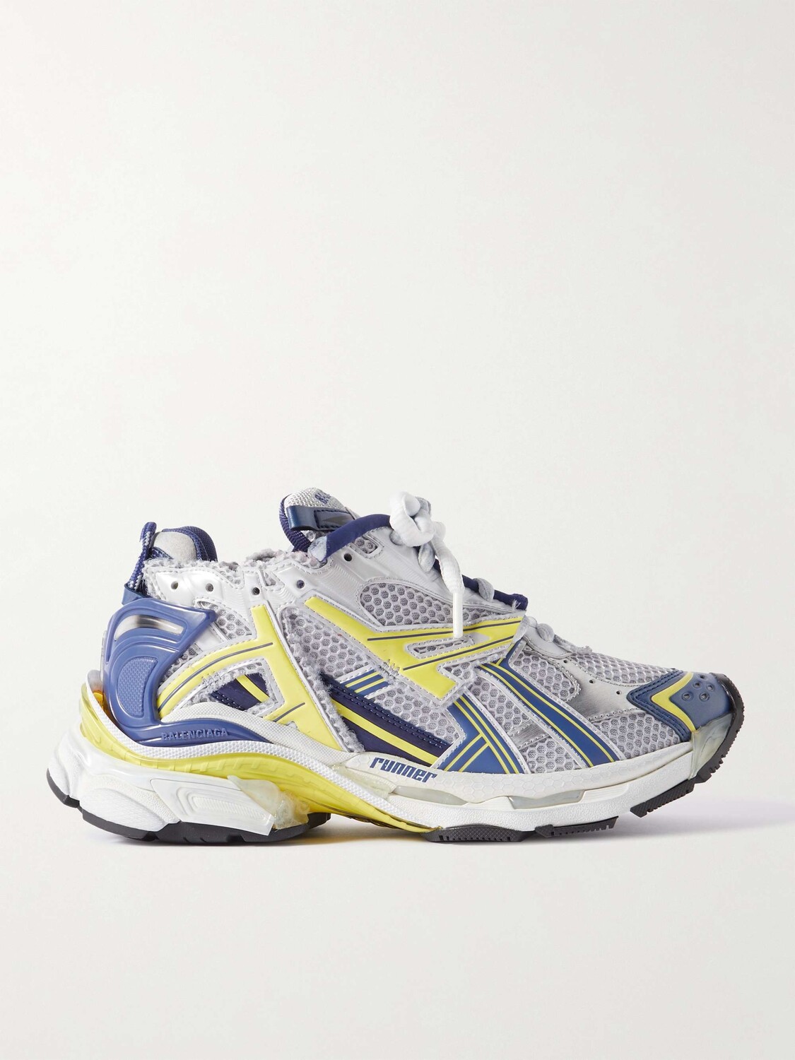 

Кроссовки Runner из нейлона, сетки и резины BALENCIAGA, фиолетовый