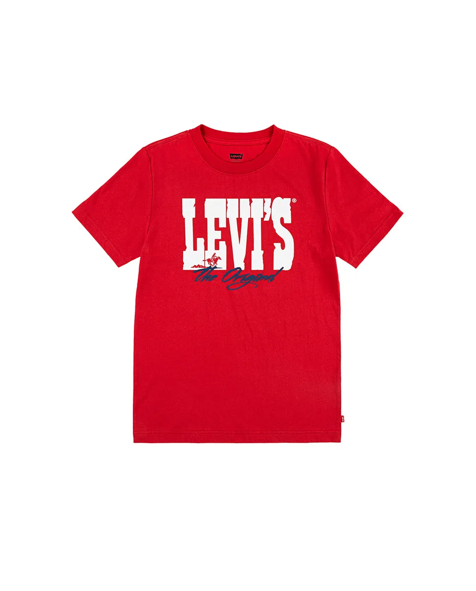 

Детская футболка Yee Haw Levi's, красный