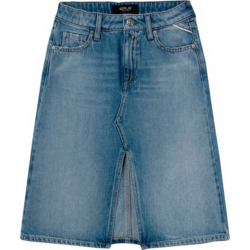 

Юбка Replay SG4723.050.762275 denim, синий