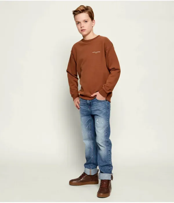 Толстовка regular fit Tommy Hilfiger, коричневый — фото 2
