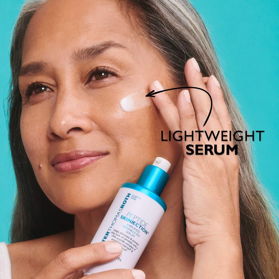 Сыворотка Peter Thomas Roth — Для разглаживания морщин Peptide Skinjection Amplified Wrinkle-Fix Refillable Serum, 30 мл — фото 4