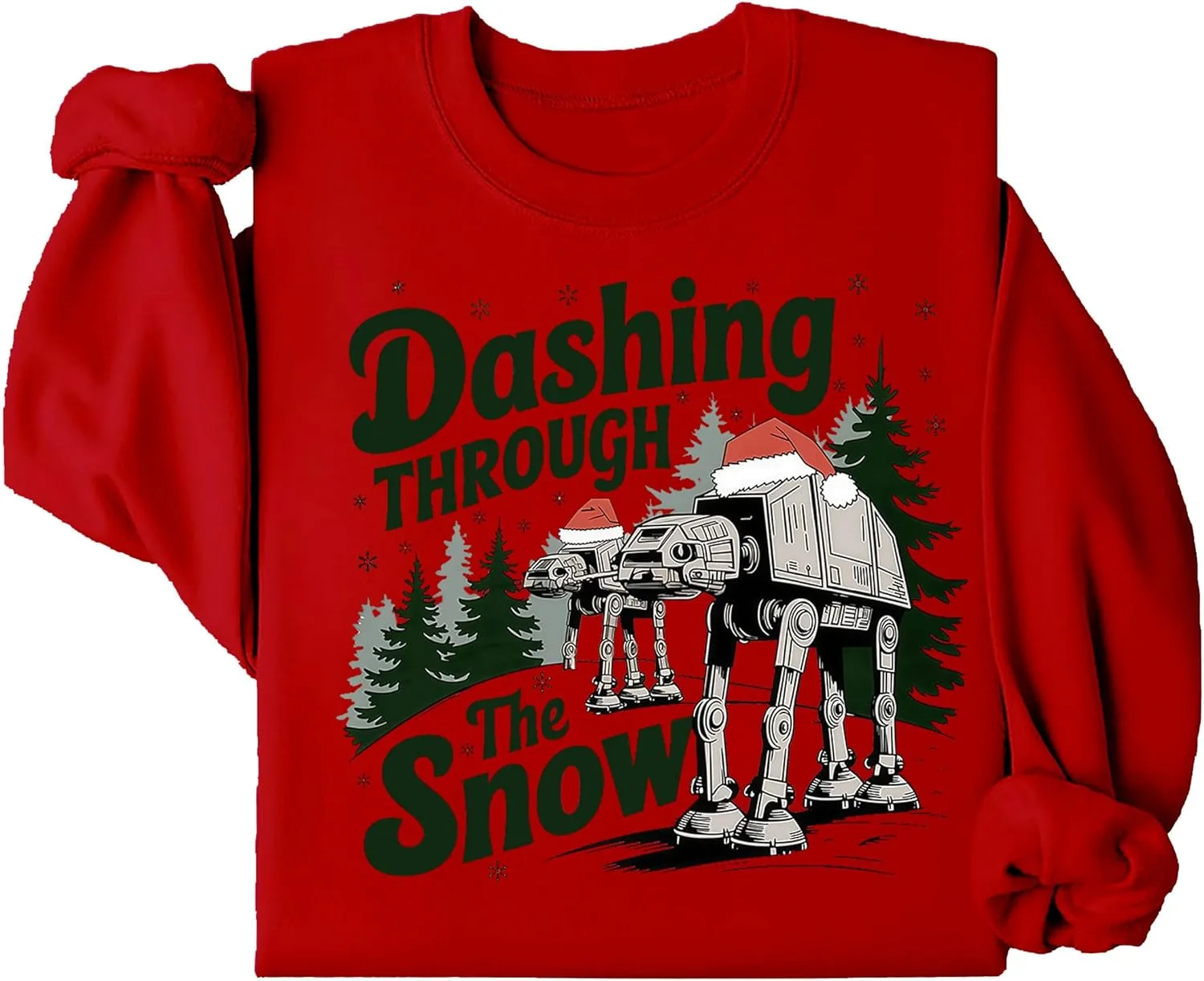 

Рождественский худи с принтом