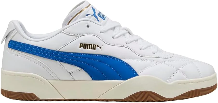 Кроссовки PUMA мужские Tifosi Lux на шнуровке, повседневные - белые, белый