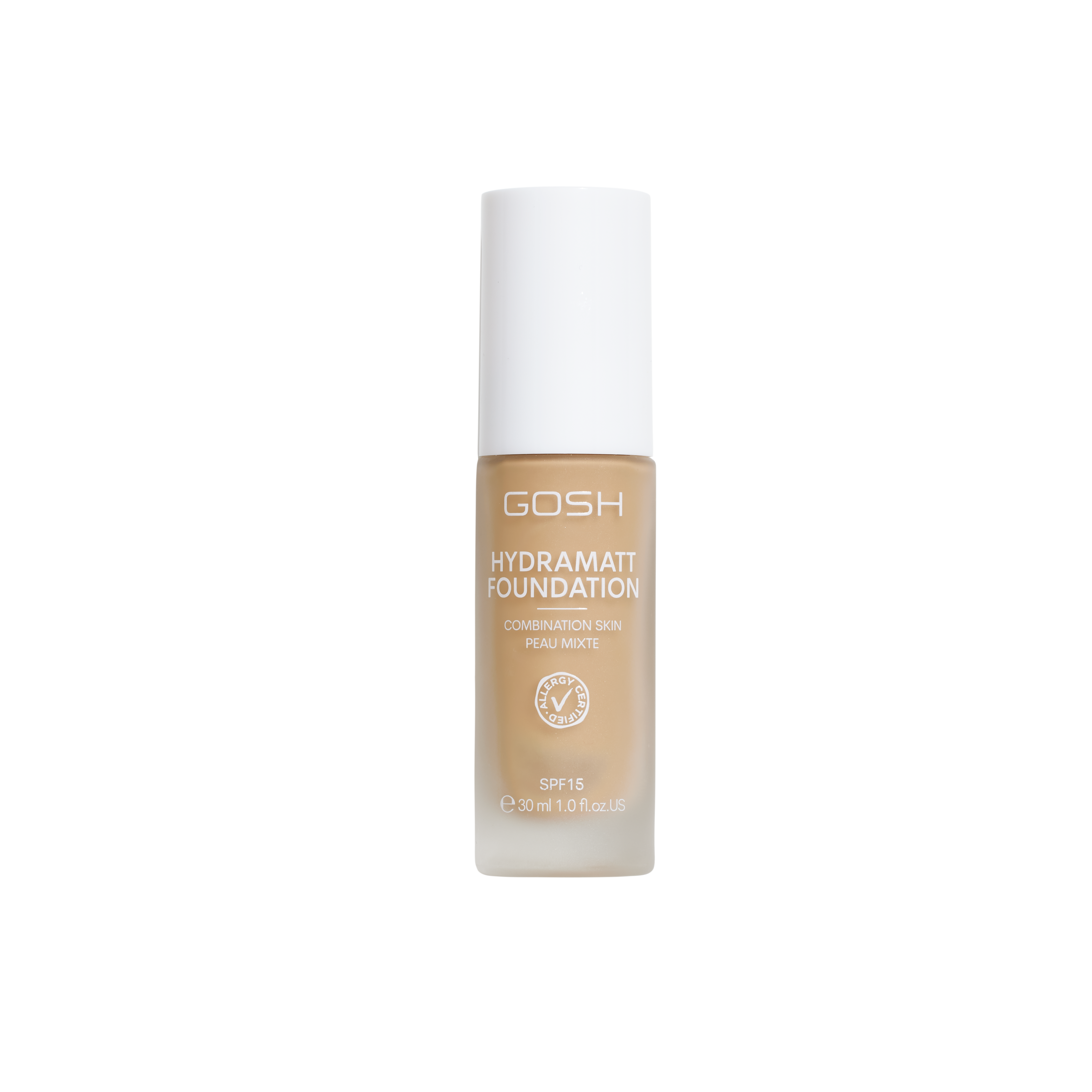

Жидкая основа hydramatt foundation spf15 Gosh, цвет nr. 008y medium, 30 мл