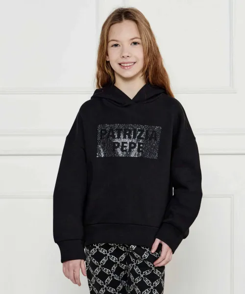 

Толстовка Regular fit Patrizia Pepe, черный