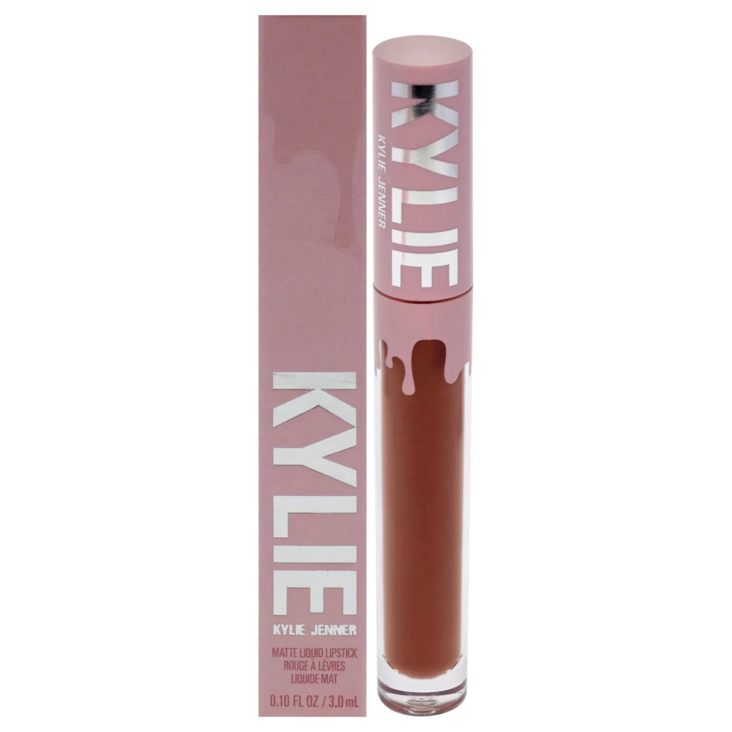 Жидкая матовая помада - 601 Ginger Matte от Kylie Cosmetics для женщин - 0,1 унции, Clear/Transparent